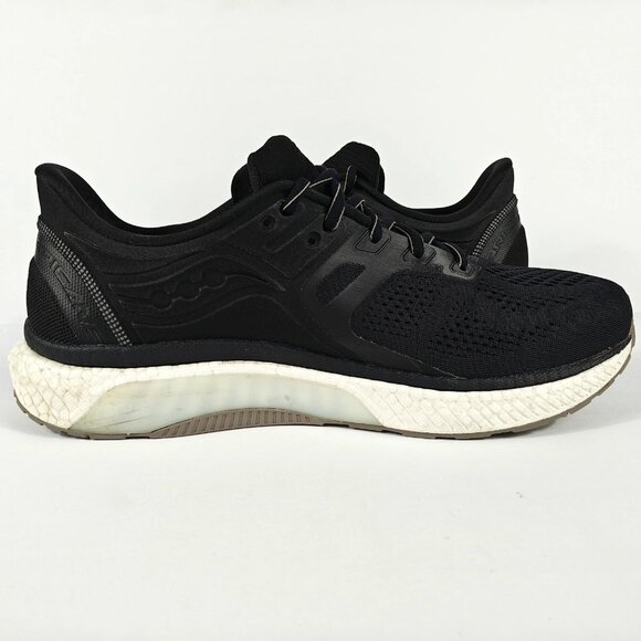 Saucony Hurricane 23 Men’s 12.5 Black Gold S20615-45 Running Shoes Sneakers - Picture 10 of 16